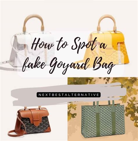 replica go yard bag|how to authenticate goyard.